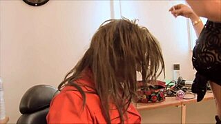 orgy with two mature big tits women.