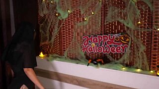 Sexy Nun Sucking Dick and Swallowing Cum in Roleplay