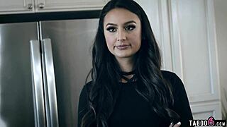 Young woman cleverly outsmarts coworker in office setting