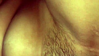 Sniffing her panties while she sleeps