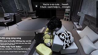 roblox catgirl had me pent up for days, then she gave in