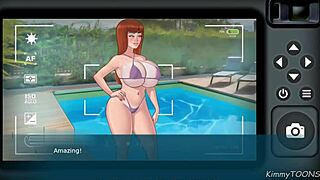 Stepbrother catches stepsis masturbating, then she deepthroats his huge cock and lets him fuck her - Kimmytoons