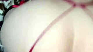 My young latina neighbor debuted new lingerie, we had blowjob, creampie, and orgasm