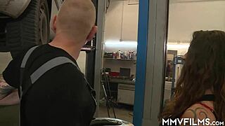 secretary gives up her asshole for a job