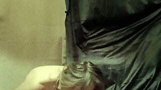 In 2025, a housewife slave endures humiliation as a human urinal for her master