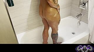 Stacxxxs presents Brooke Diesel's intense shower fucking!