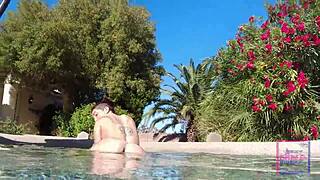 Underwater pool pussy licking with Nina Rivera and Sully Savage 🔥