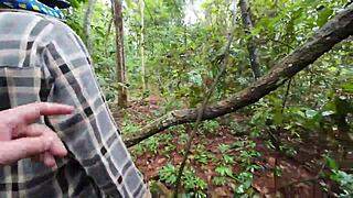 Amateur Thai Villagers Have Sex in the Forest Public 4K 18