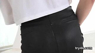 erotic girl gives pov blowjob then gets pussy fucked