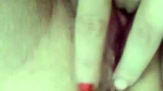 fingers inside, feeling the clit and vagina