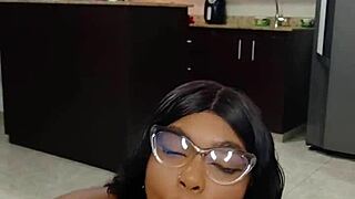 Pretty young Colombian girl gets hard fucked in amateur model casting.