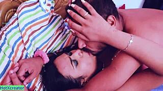 Wife catches husband cheating and punishes him with intense sex