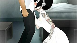 Super Deep Throat Action