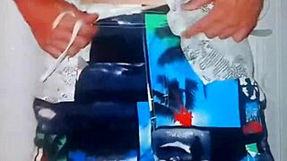 Big Chocolate Cuck Twirls To Modest Striptease