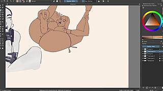 Ebony Big Titties Speed Paint!