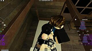Roblox Emo Chick Gets Hard Pounding on Bed Part 2