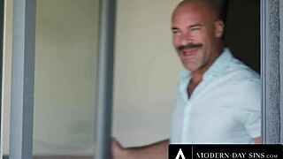 Petite cheerleader Alexis Tae craves anal with roommate and stepdad