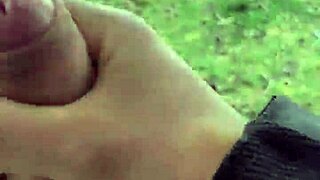 dick flash under pants outdoor huge cock