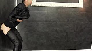 i, the fetish babe, get covered in bukkake