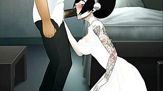 Super Deep Throat Action