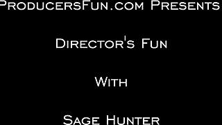 Sage hunter gets fucked by mr director