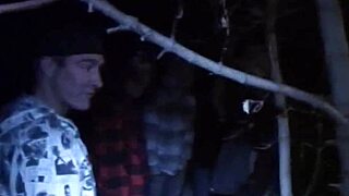 teen's tight pussy getting fucked hard in group