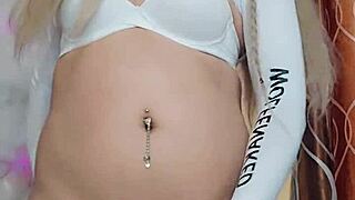 Beautiful White Transsexual Snow White