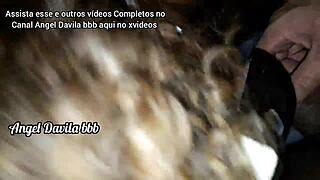 Angel Davila Fucks Pussy And Ass, Sucks Cock Without Condom ATM