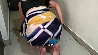 hot desi maid moans during rough hostel fuck