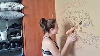 Tattoo Girl Fucks And Sucks At Glory Hole!