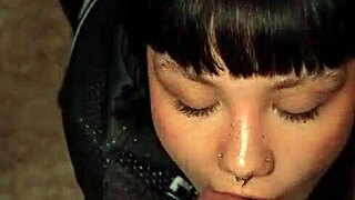 stepsister and stepbrother think they're in a porn flick