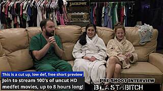 jasmine rose's back gets covered in cum backstage