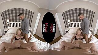 Bold MILF Rides Hard In Virtual Taboo Challenge