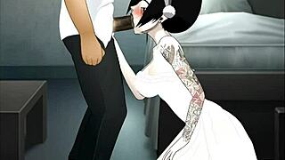 Super Deep Throat Action