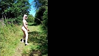 Naked walk in public dare