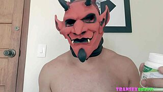 pep explores homemade fun alone 😊