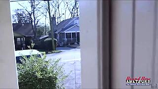 Horny blonde milf primrose gives bj and swallows cum