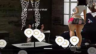 Big Booty Bitch Twerks At Party