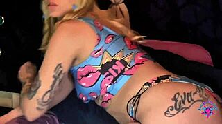 Filthy Puppy Sexy Blonde French Woman in Intense Scene