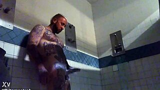 Prison Masturbation Solo Wet Cumshot Big Cock White Cock Tattoos White!