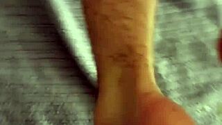 Cumshot Week Day 4 Aftermath On Dirty Socks Feet