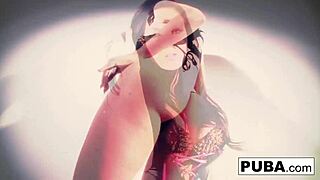 Kendall delivers intense tease with fetish vibes