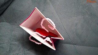 Luna fucked in black pantyhose on valentines