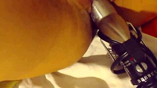 First Anal Penetration With Curling Iron