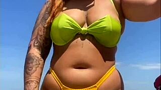 African Exhibitionists Flashing On The Beach