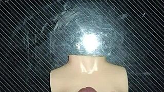 I intensely do a russian handjob with dolly's small tits.