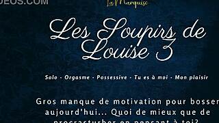 Les soupirs de louise 3 features french audio solo female performance