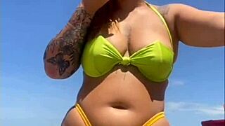 African Exhibitionists Flashing On The Beach