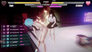 lesbian battle 7 with anal assfucking fingering and masturbation