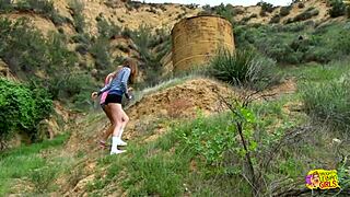 Her stunning beauty is irresistible for her horny brunette lesbian friend so they fuck eventually